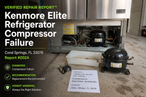 Frigidaire Ice Maker Overflowing in Coral Springs, FL