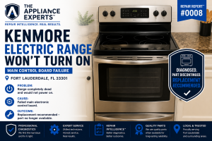 Main Control Board Failure on Kenmore Range