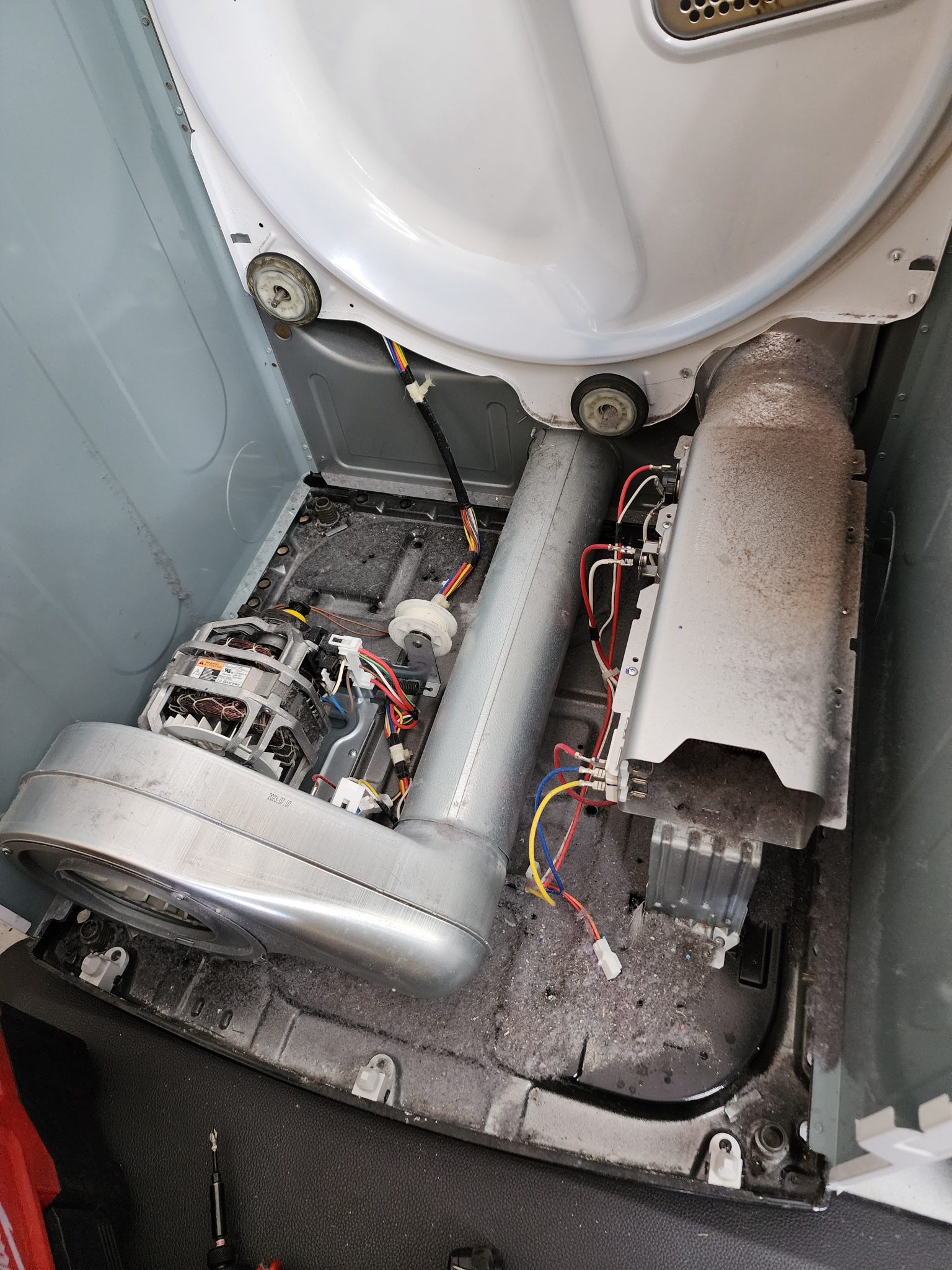 LG Dryer D90 Error Code Repair