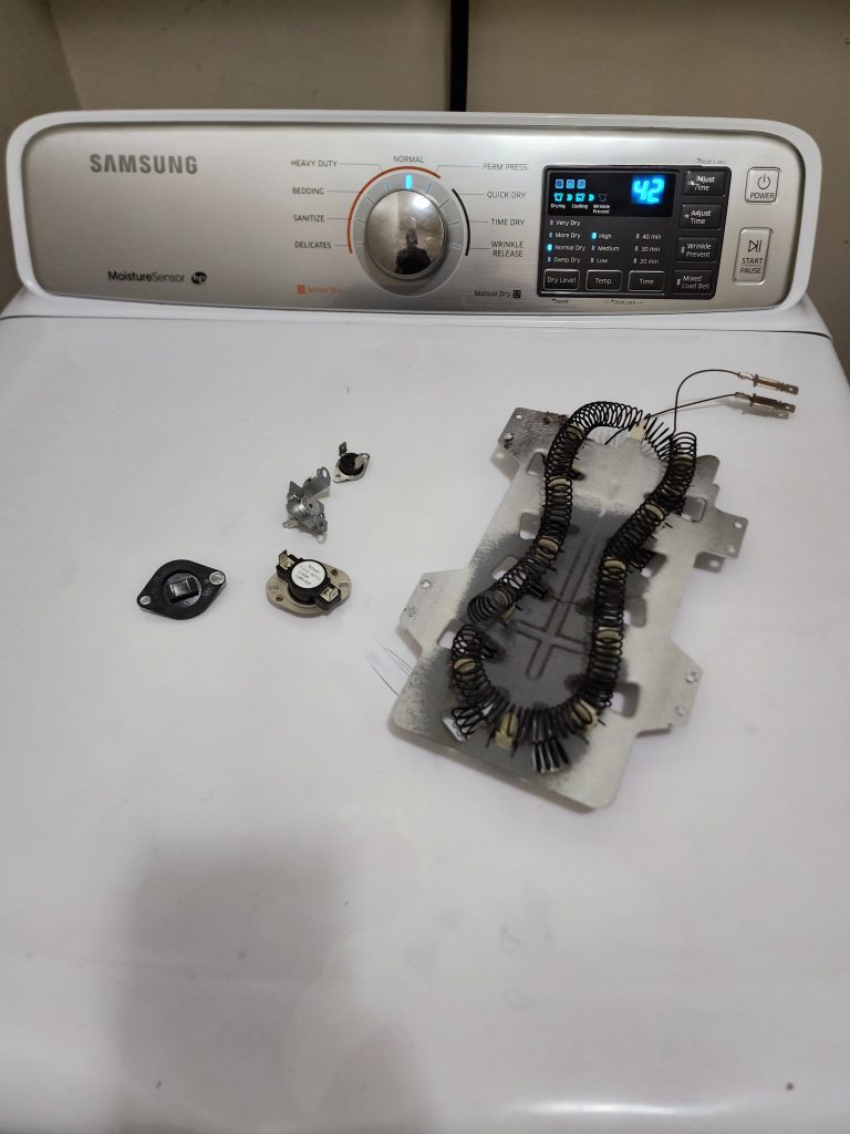 samsung dryer heating element repair in coral springs