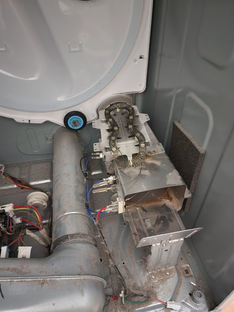 samsung dryer not heating