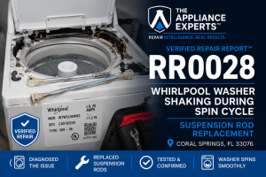 Whirlpool Washer Shaking During Spin Cycle