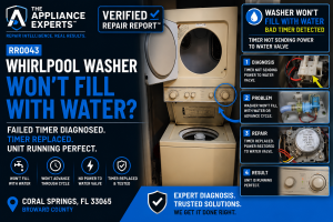Whirlpool Washer Won't Fill With Water