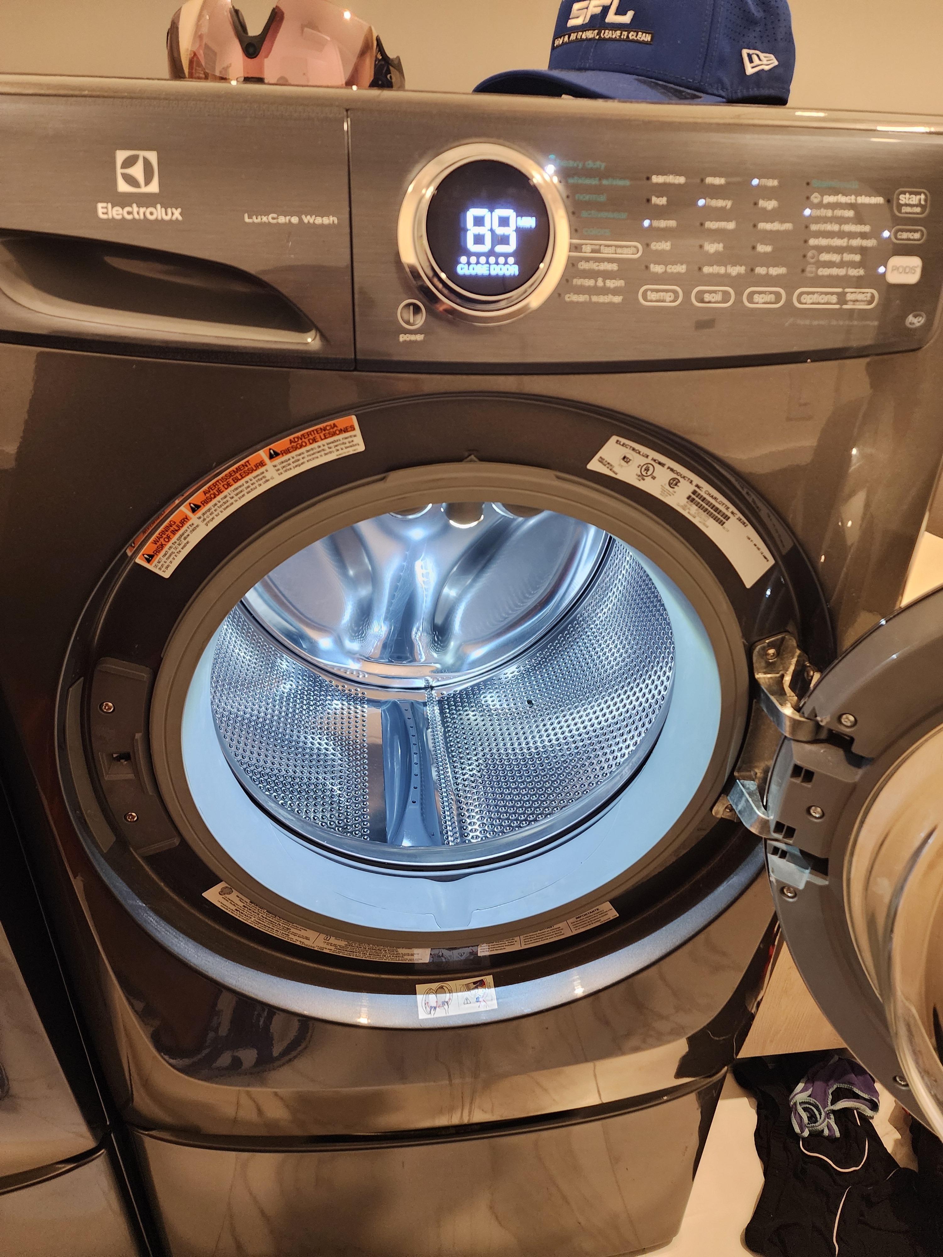 Electrolux front-load washer serviced in Fort Lauderdale FL.