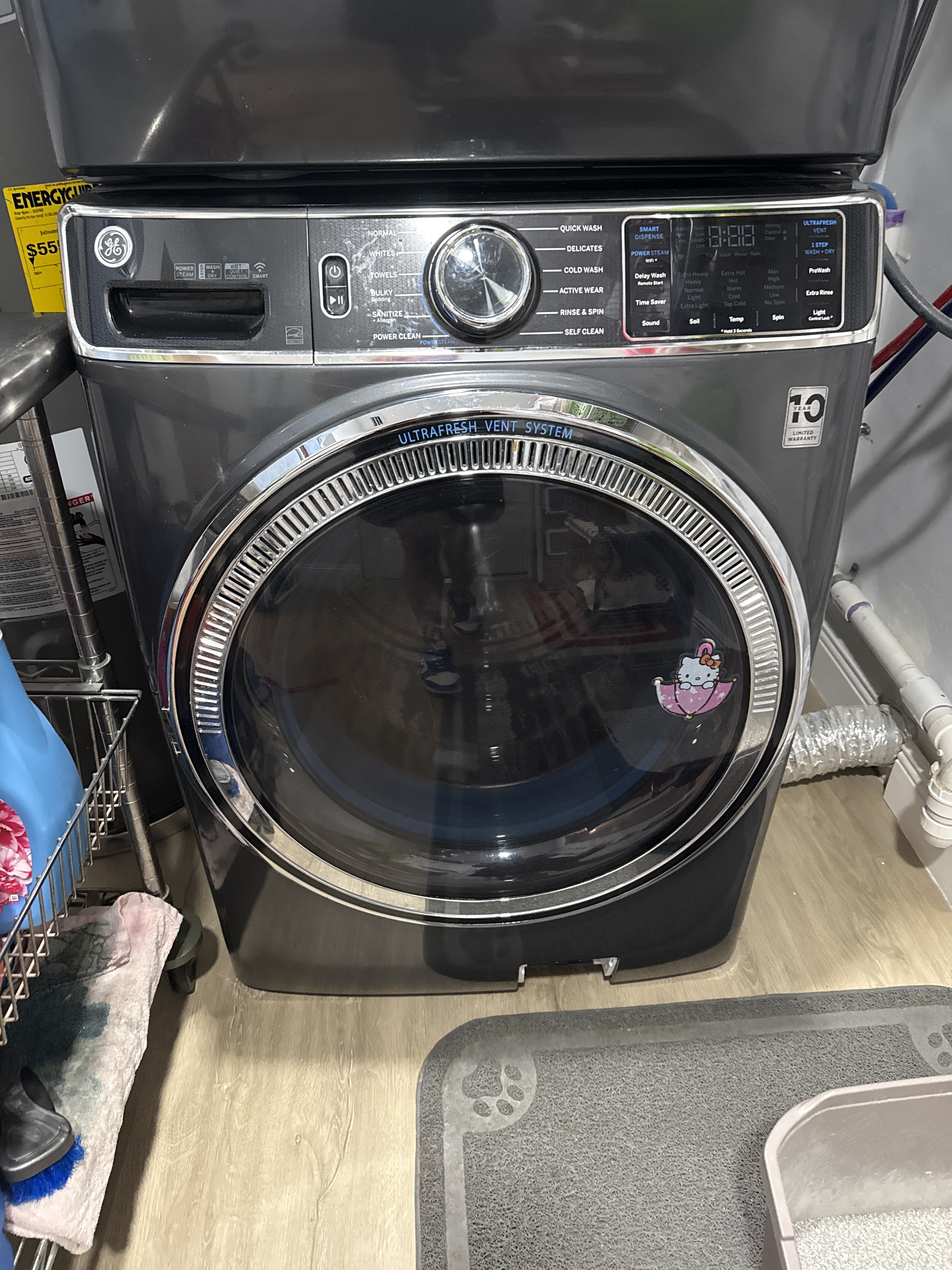 GE front load washer GFW850SPN1DG serviced in Margate Florida 33063