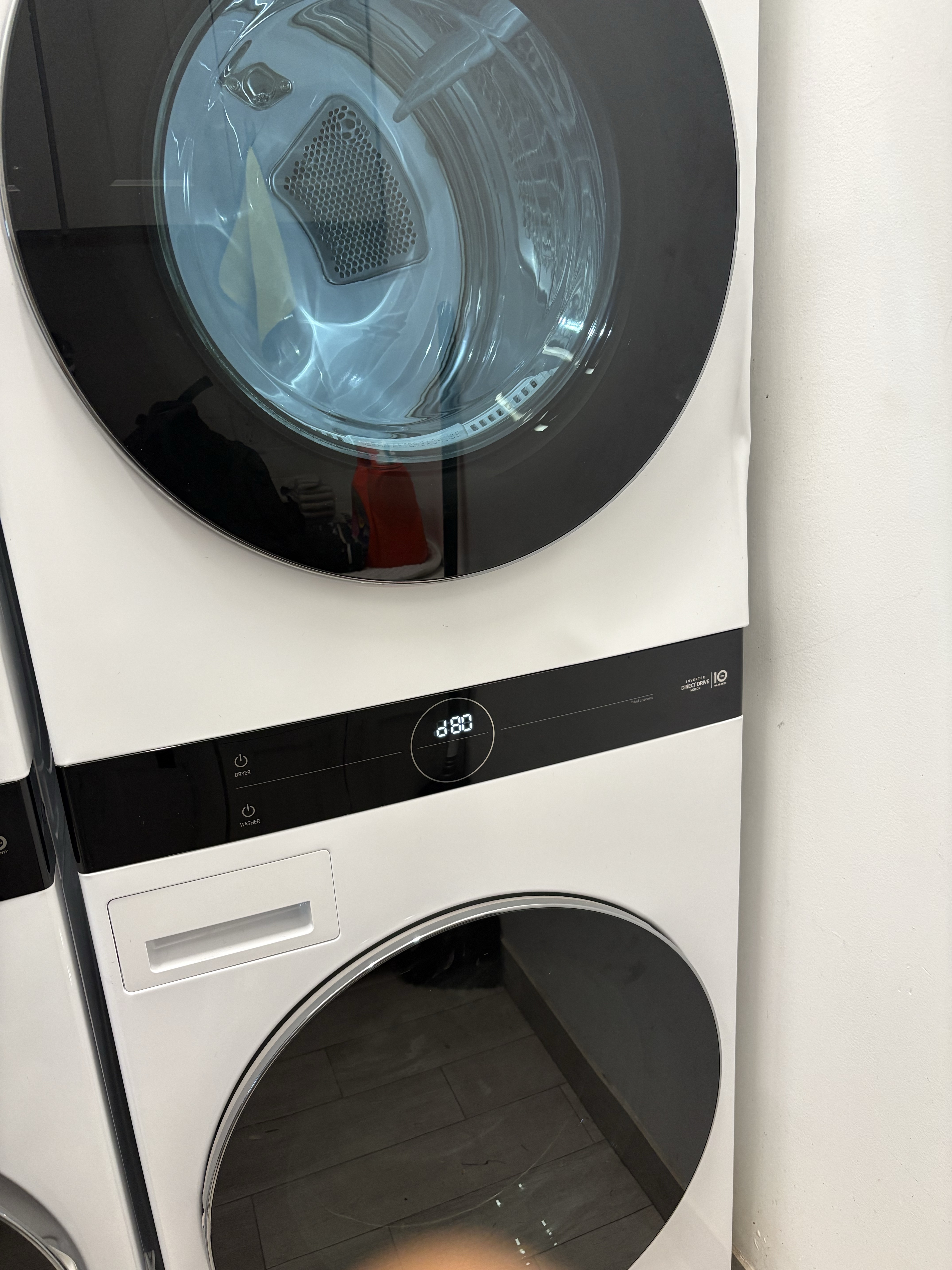 LG WashTower displaying D80 error code in Wellington Florida RR0123