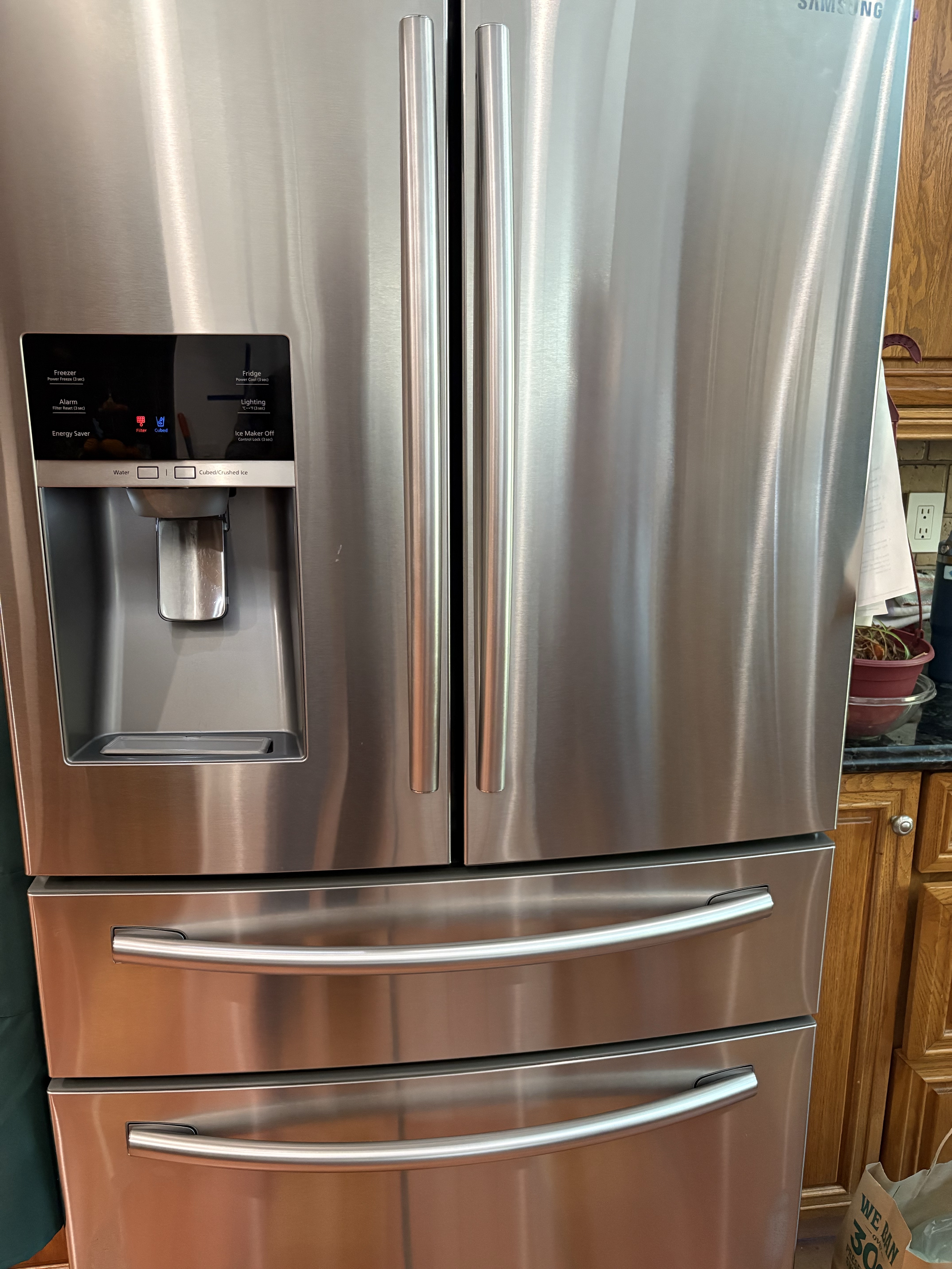 Samsung refrigerator serviced for a door gasket repair in Fort Lauderdale Florida