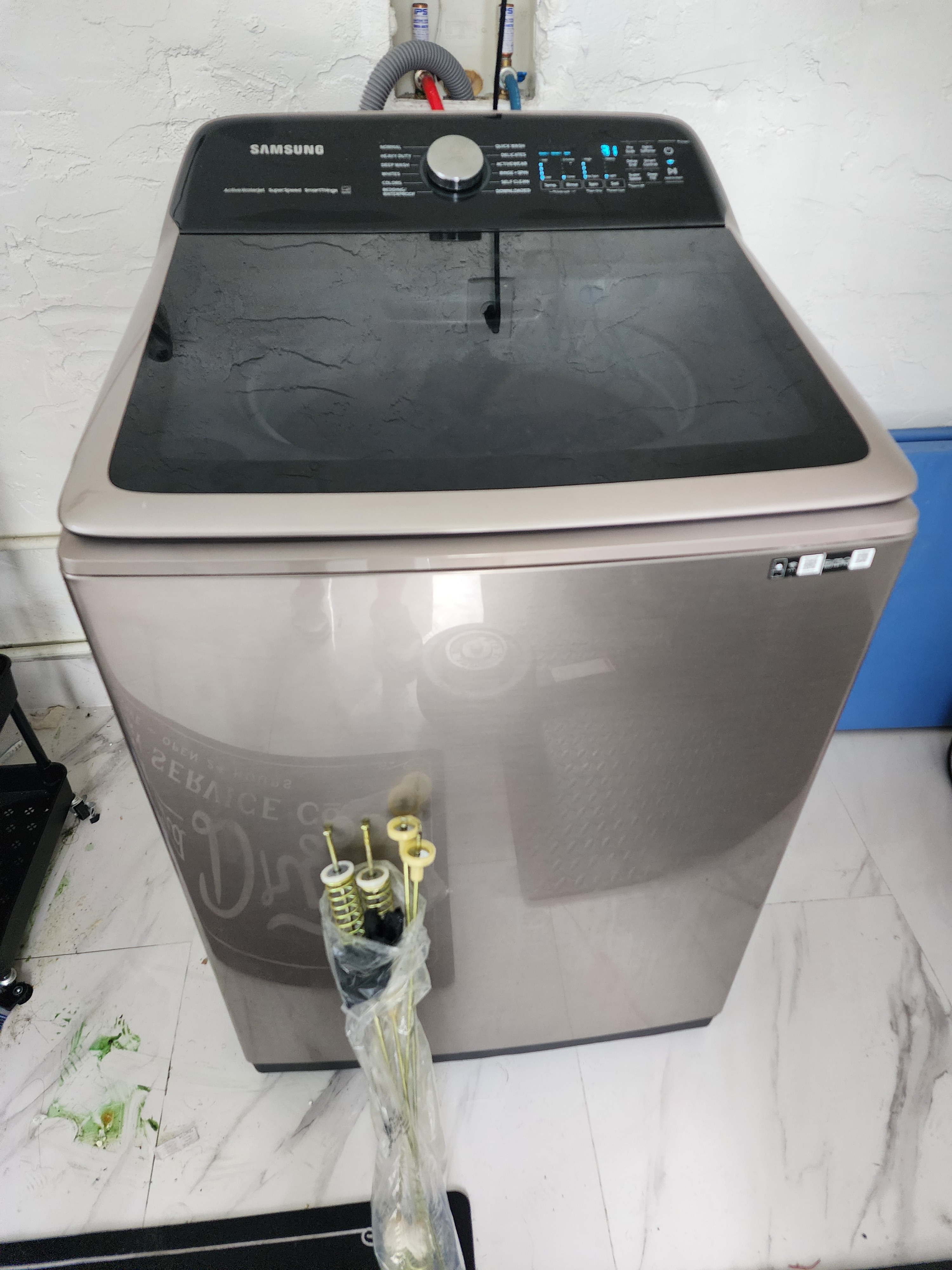 Samsung top load washer suspension rod replacement in North Lauderdale FL 33068