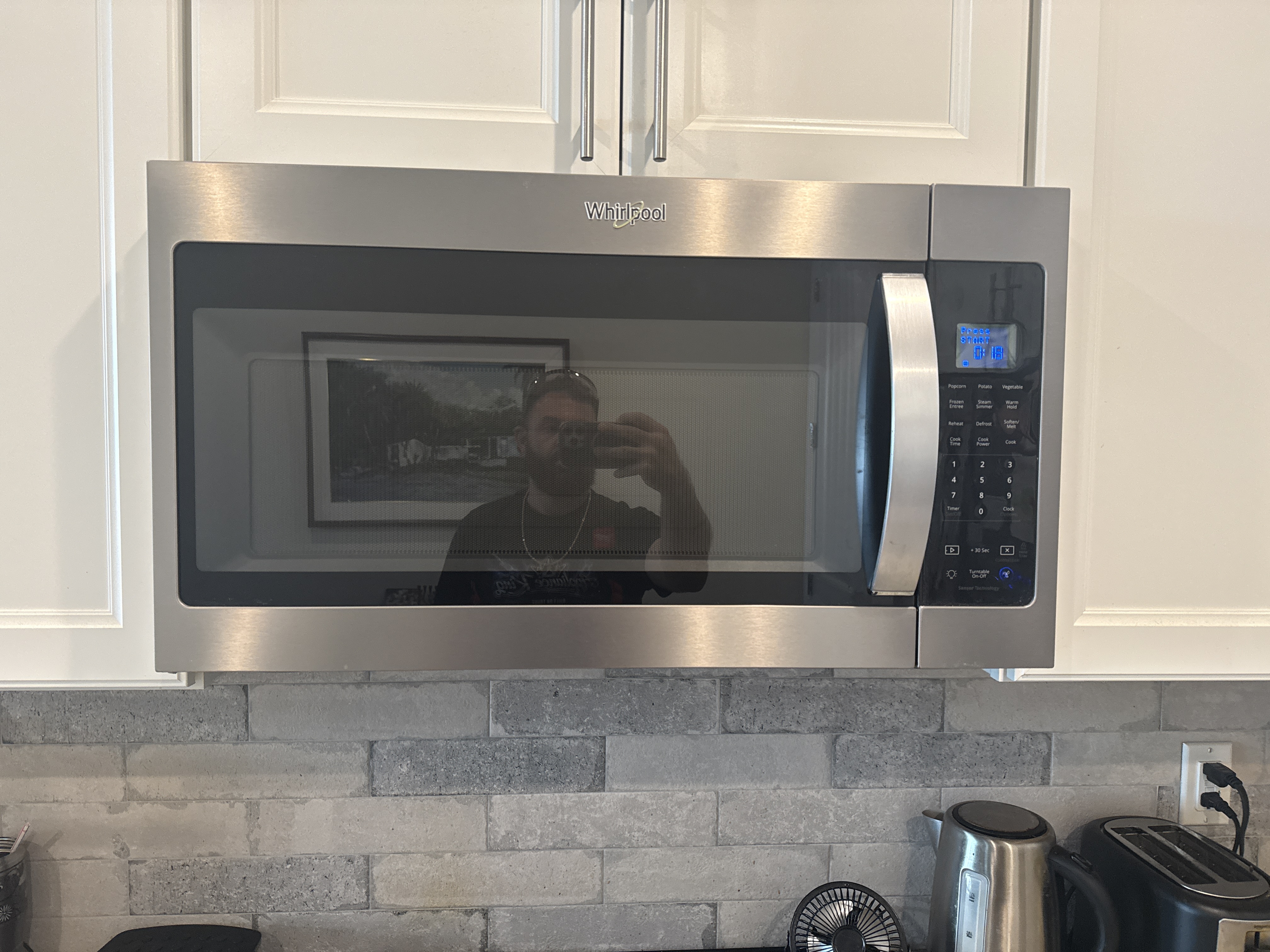 Whirlpool over the range microwave diagnosed in Boca Raton FL 33428